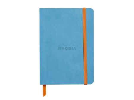 RHODIA Carnet souple RHODIARAMA, A6, ligné, turquoise