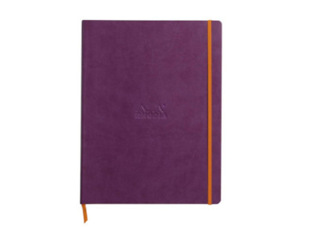 RHODIA Carnet de notes RHODIARAMA, A4+, ligné, violet
