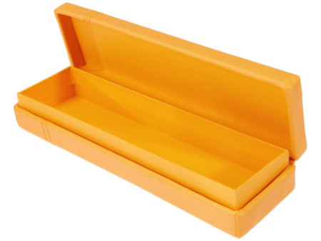 RHODIA Plumier, en similicuir, orange