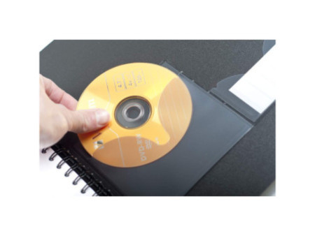 RHODIA Cahier EXABOOK rechargeable, A4+, quadrillé 5x5, noir