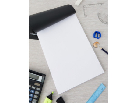 RHODIA Bloc-notes agrafé 'dotPad', A4+, pointillé, noir