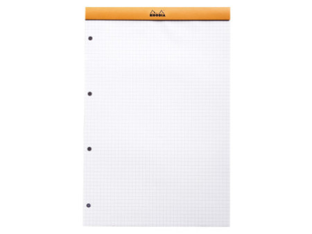 RHODIA Bloc agrafé No. 20, format A4+, quadrillé, lot de 3