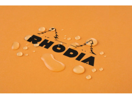 RHODIA Bloc de cours, format A4, séyès, orange, lot de 3