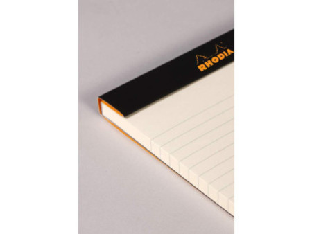 RHODIA Bloc agrafé 'Le R' No. 16, format A5, ligné, orange