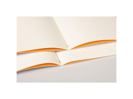 RHODIA Carnet piqûre textile RHODIARAMA, A5, ligné