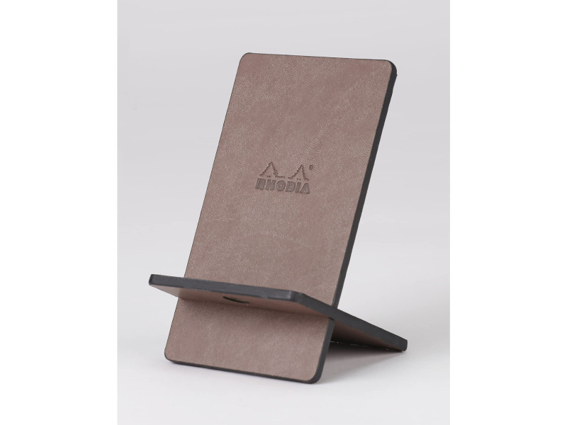 RHODIA Support pour téléphone mobile RHODIACTIVE, chocolat