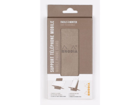 RHODIA Support pour téléphone mobile RHODIACTIVE, taupe