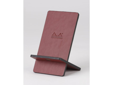 RHODIA Support pour téléphone mobile RHODIACTIVE, lie de vin