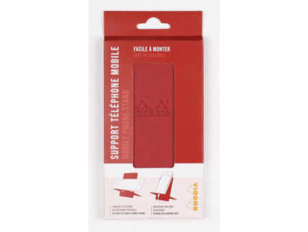 RHODIA Support pour téléphone mobile RHODIACTIVE, coquelicot