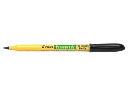 PILOT Marqueur textile Permawash, noir