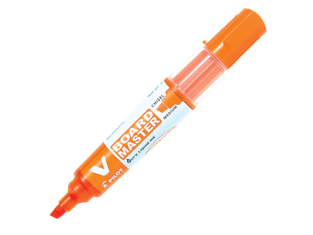 PILOT Marqueur V BOARD MASTER, pointe biseautée, orange