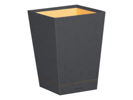 RHODIA Corbeille à papier RHODIARAMA, titane