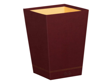 RHODIA Corbeille à papier RHODIARAMA, lie de vin