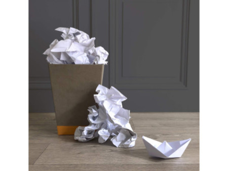 RHODIA Corbeille à papier RHODIARAMA, coquelicot