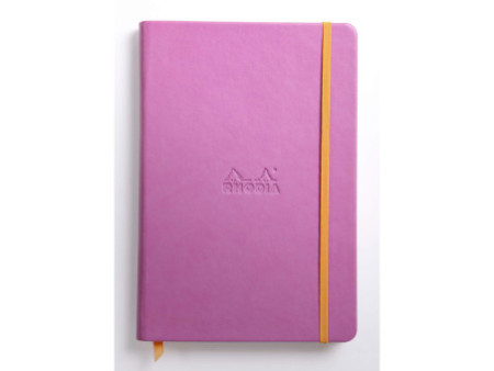RHODIA Carnet rigide RHODIARAMA, A5, ligné, lilas