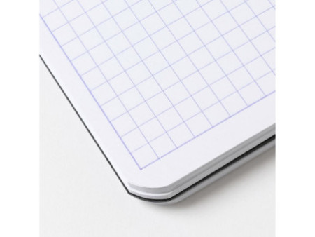 RHODIA Cahier à spirale GREENBOOK, A5+, quadrillé, noir