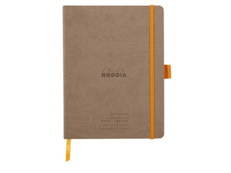 RHODIA Carnet RHODIARAMA Meeting Book, A5+, taupe