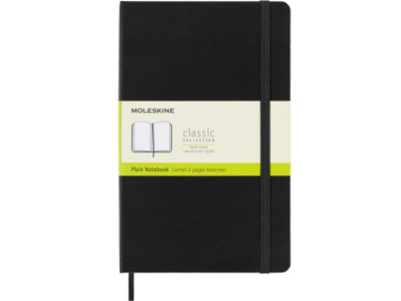 MOLESKINE Carnet rigide, L/A5, uni, noir