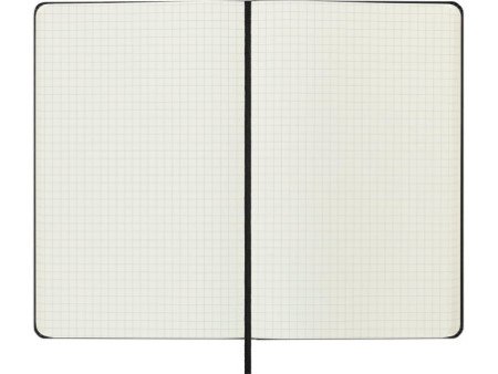MOLESKINE Carnet rigide, L/A5, quadrillé, noir