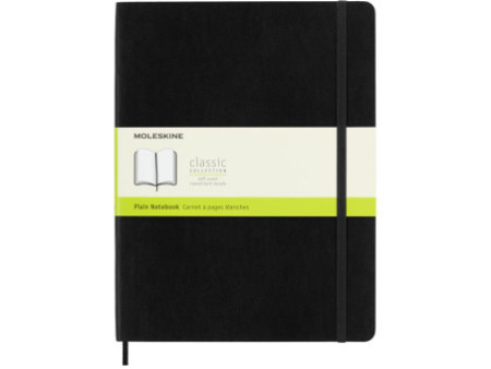 MOLESKINE Carnet souple, XL, uni, noir