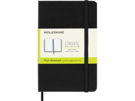 MOLESKINE Carnet rigide, P/A6, uni, noir