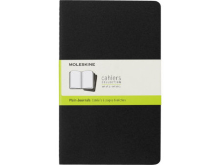 MOLESKINE Cahier, L/A5, uni, carton, noir