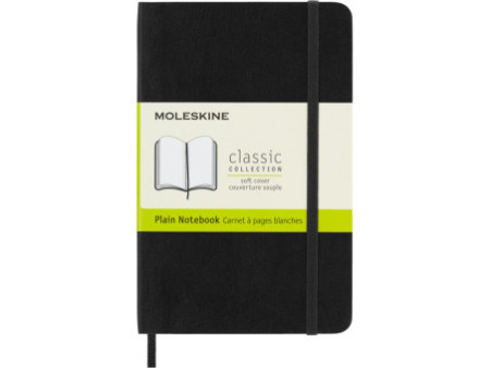 MOLESKINE Carnet souple, P/A6, uni, noir