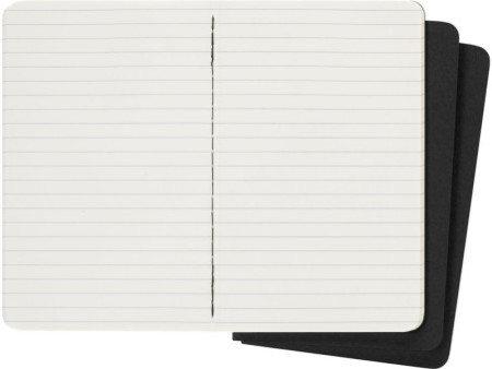 MOLESKINE Cahier, P/A6, ligné, carton, noir