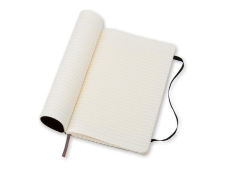 MOLESKINE Carnet souple, P/A6, ligné, noir