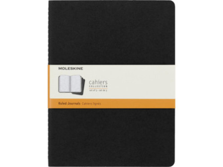MOLESKINE Cahier, XL, ligné, carton, noir
