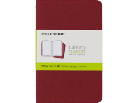 MOLESKINE Cahier, P/A6, uni, carton, rouge