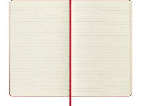 MOLESKINE Carnet rigide, L/A5, ligné, rouge écarlate