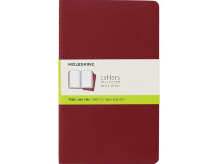 MOLESKINE Cahier, L/A5, uni, carton, rouge