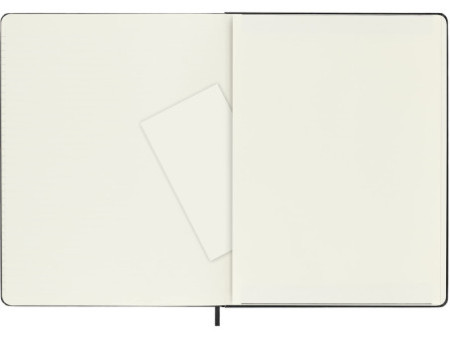 MOLESKINE Carnet rigide, XL, ligné, noir