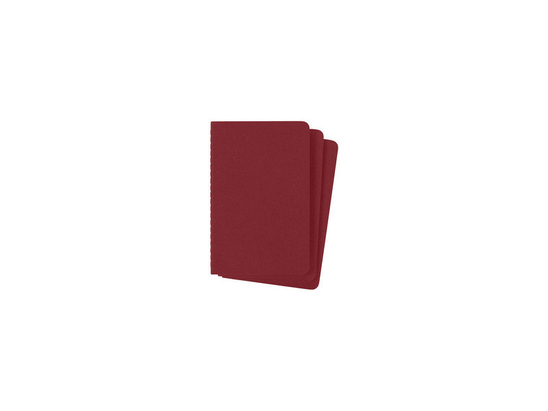 MOLESKINE Cahier, P/A6, ligné, carton, rouge