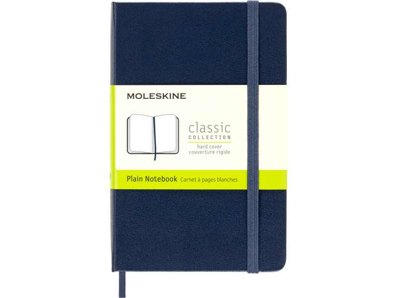 MOLESKINE Carnet rigide, P/A6, uni, bleu