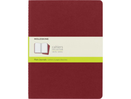 MOLESKINE Cahier, XL, uni, carton, rouge
