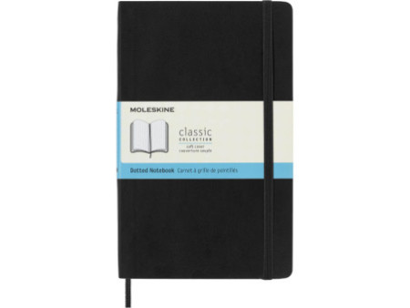 MOLESKINE Carnet souple, L/A5, pointillé, noir