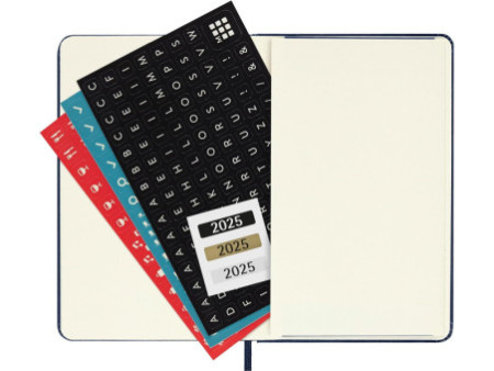 MOLESKINE Agenda 2026, semainier, L/A5, rigide, bleu