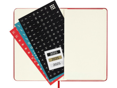 MOLESKINE Agenda de poche 2026, journalier, P/A6, rouge