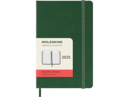 MOLESKINE Agenda de poche 2026, journalier, P/A6, vert