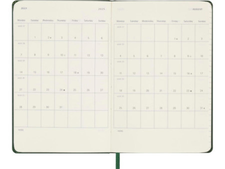 MOLESKINE Agenda de poche 2026, journalier, P/A6, vert