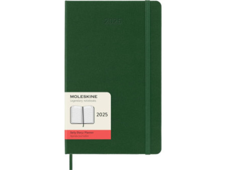 MOLESKINE Agenda 2026, journalier, L/A5, rigide, vert