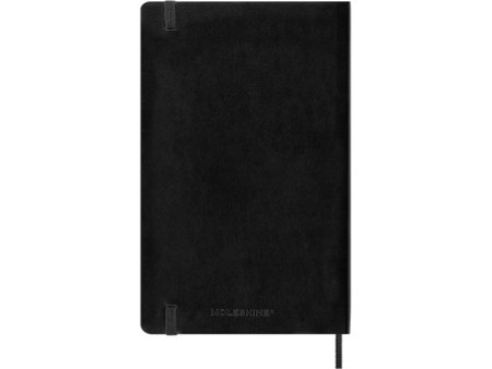 MOLESKINE Agenda 2026, journalier, L/A5, souple, noir