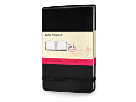 MOLESKINE Album aquarelle, P/A6, 200g/m2, noir