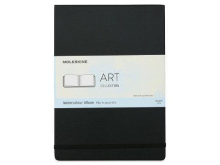 MOLESKINE Album aquarelle, XL, 200g/m2, noir