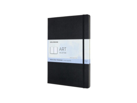 MOLESKINE Carnet aquarelle, 200g/m2, noir