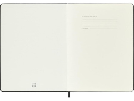 MOLESKINE Agenda 2026, semainier, XL, rigide, noir