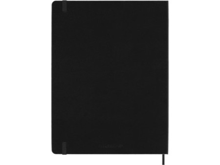 MOLESKINE Agenda 2026, semainier, XL, rigide, noir