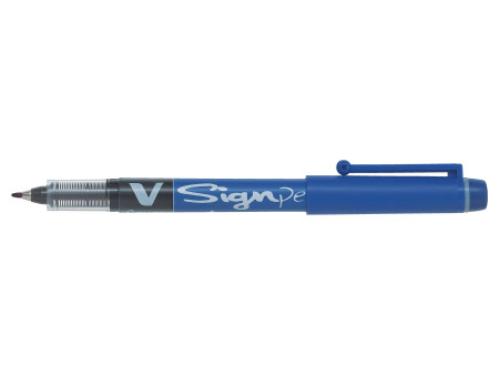 PILOT Stylo feutre V Sign Pen, étui de 6 pièces